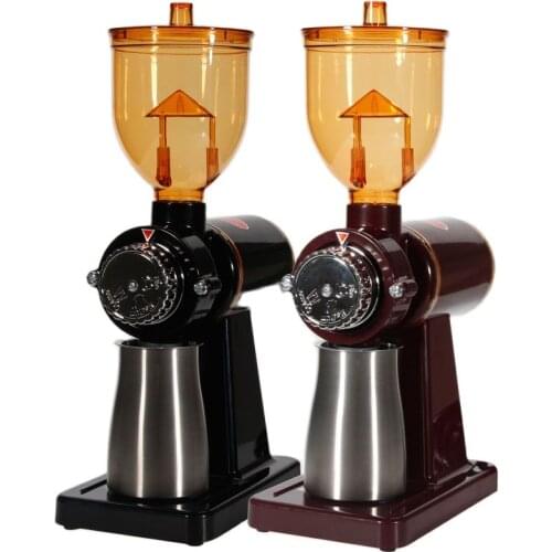 Upgraded Coffee Grinder 220v/110v Anti-skip Beans Milling Grinder 1-8 gears Coffee Seasoning Milling Machine