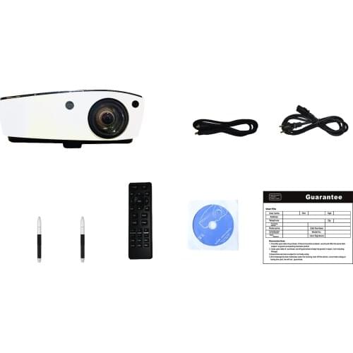 Multi Pen Touch Interactive Smart Projector High Brighteness Proyector for Education Office Presentations