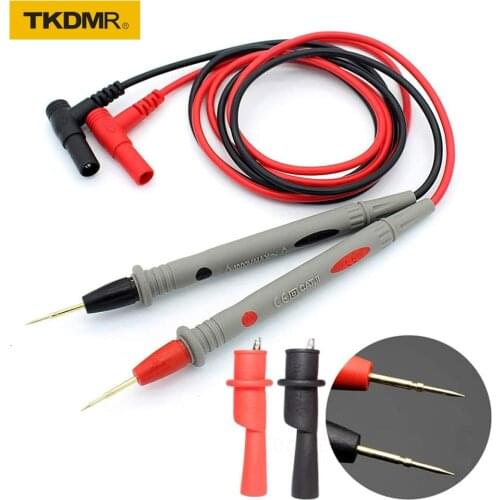 Digital Multimeter Test Leads Measuring Probes Pen Kit Universal Cable AC DC 1000V 20A 10A CAT for Multi-Meter Tester Wire Tip