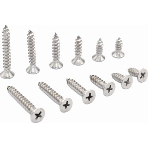 Stainless steel Screws Round Head Screw Hinge Screw Wood Screw metal nail screw hinge screw cross screw for Box Hardware making