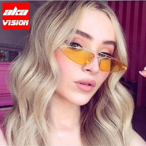 AKA VISION 2021 Classic Sunglasse Eyeglasses Men Brand Design Mirror Glasses Retro Travel Party Street Beat UV400 Oculos De Sol