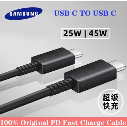 100CM Type C Cable Fast Charging Charger Data Cable For SAMSUNG Galaxy S21 S20 S10 S9 S8 Plus Note 10 Lite A50 A70 A80 A90 A8S
