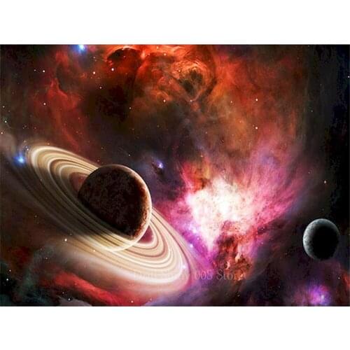 Scenery Landscape DIY Embroidery Cross Stitch 11CT Kits Craft Needlework Set Printed Canvas Cotton Thread Home Wholesale