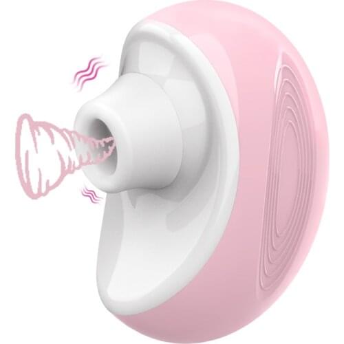 Silicone Sucking Vibrator Clitoris Stimulator Nipple Sucker Blowjob Masturbator G spot Clit Vibrator Oral Sex Toys For Woman
