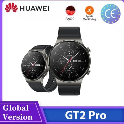 Huawei Watch GT2 Pro SmartWatch 14 Days Battery Life GPS Wireless Charging Kirin A1 GT2 Pro Global Version In stock Ver Часы