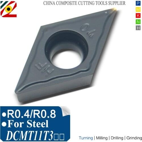 EDGEV CNC Lathe Cutter Carbide Inserts DCMT11T304 DCMT11T308 DCMT3251 DCMT3252 Boring Turning Indexable Tools Machining Steel