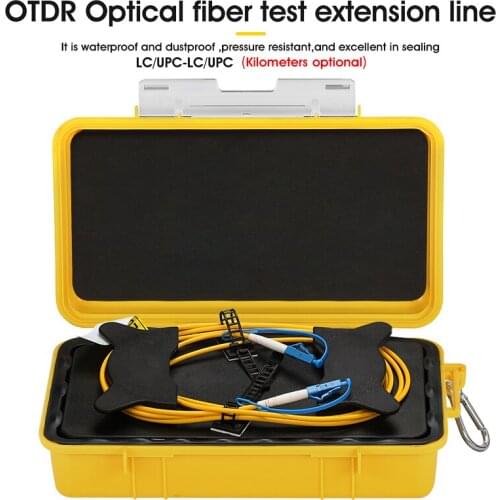 PAYEN LC/UPC-LC/UPC OTDR Dead Zone Eliminator,Fiber Rings ,Fiber Optic OTDR Launch Cable Box 1km SM 1310/1550nm