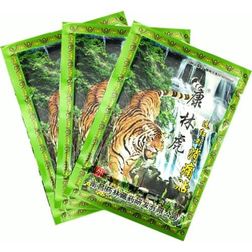 24PCS Tiger Balm ZB Pain Relieving Patch Chinese Medical Plaster Neck Joints Rheumatism Arthritis Pain Patch Body Massager