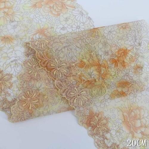 30Yards Embroidered Lace Trim Beautiful Floral Bra Clothes Accessories Dress Sewing Applique Lingerie Lace Fabrics Home Textile