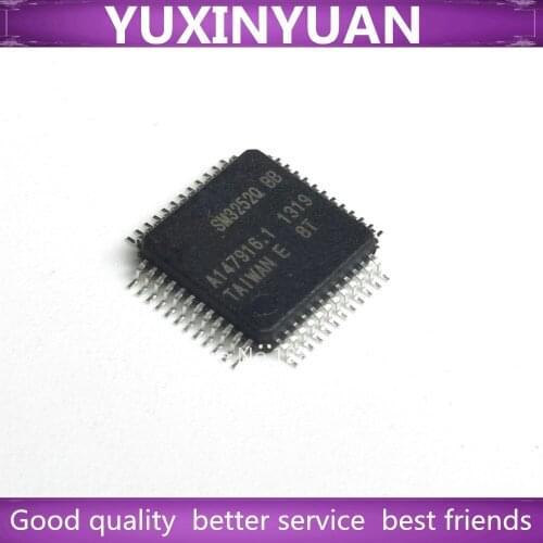 4PCS RTD2523B PIC16F917-I/PT SM3252Q-BB STM8L152C6T6 ATMEGA64A-AU QFP