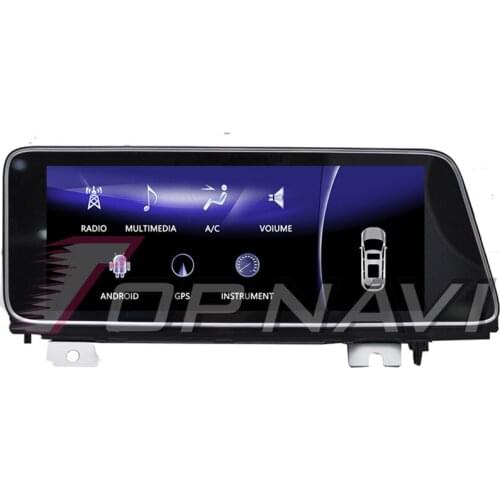 Topnavi 12.3Inch Android 6.0 Car Autoradio Player for Lexus RX200/RX350/RX450 2016- Stereo GPS Navigation Magnitol 2 Din no dvd