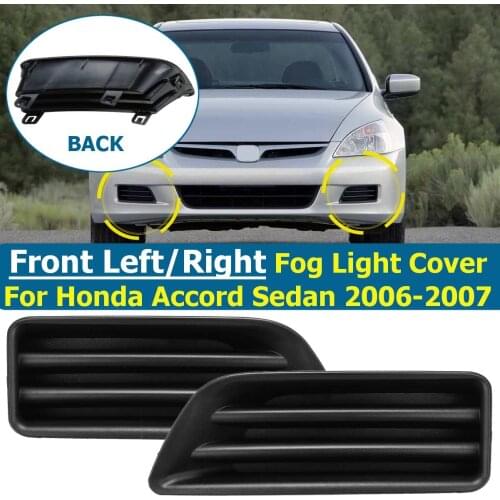 Car Front Left Right Fog Lights Turn Signal Lamps Cover For Honda Accord Sedan 2006 2007 HO1039107 71103SDAA00 HO1038107