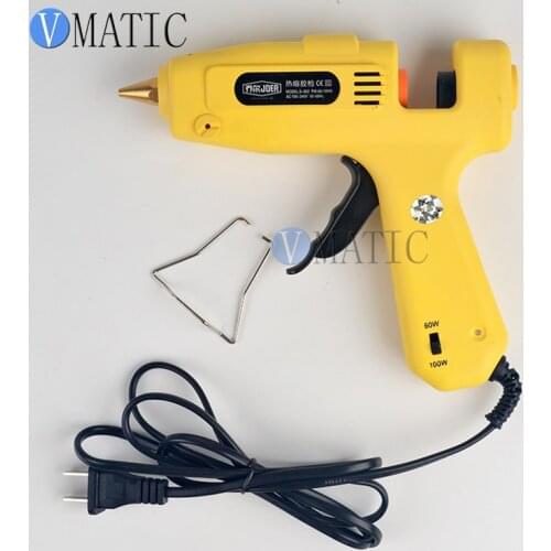 Free Shipping 60-100W Glue Dispensing Gun, Dispensing Gun, Hot Melt Glue Gun Temperature Adjustable Repair 220V Wholesale