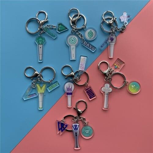 Shinee DAY6 VICTON Keychains Key Chains Chain Ring Keyring Pendant Fans Gilfs Wholesale New 2020