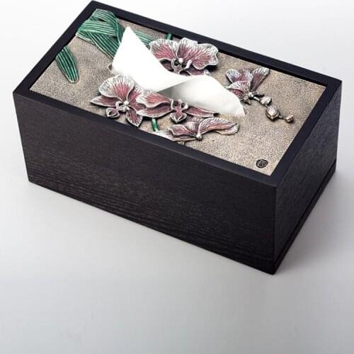 Bathroom Paper Box Wood Antiques Tissue Box Luxury Organizer Holder For Office Home Living Room Dining Room Useful Storage Box