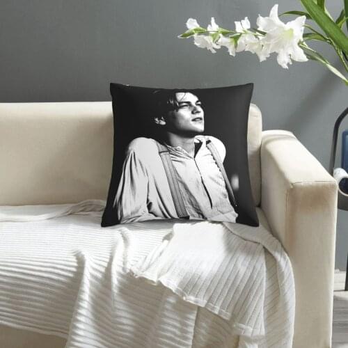 Leonardo Dicaprio pattern print Cushion Cover Decorative Pillowcase Chair Seat Square Car Pillow Cover Home Living Textile