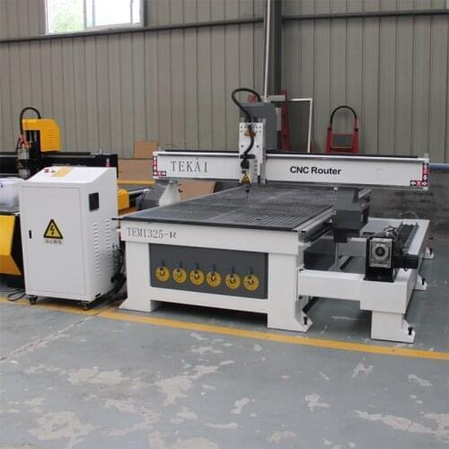 DSP and Syntec option control 4 axis cnc router engraver / cnc milling machine for balusters 3d