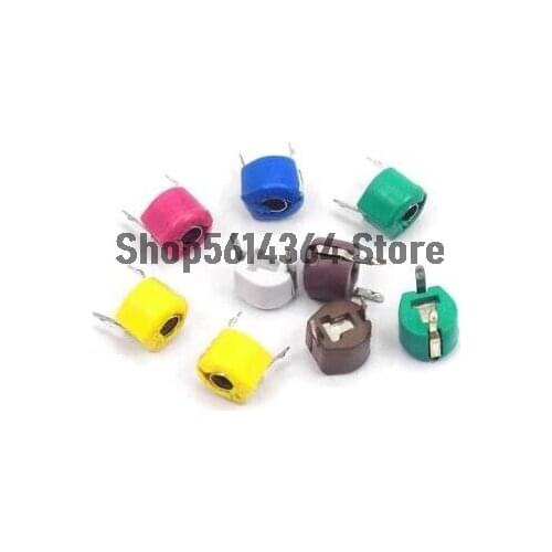 5pcs Variable Ceramic 6mm Trimmer Capacitor 5PF 10PF 20PF 30PF 40PF 50-120PF