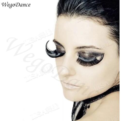 Latin eyelash tail lengthening black super beauty eyelash performance accessory