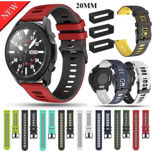 Smart Watch Bracelets Watchband For Samsung Galaxy Watch 3 Active 2 Wrist Strap For Xiaomi Huami Amazfit GTS 2e GTR 42 Wristband