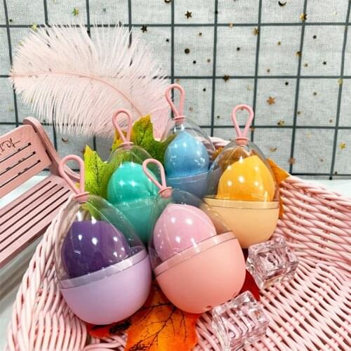 Cosmetic Holder Breathable 1Pcs Hang Hanging Storage Case Sponge Stand Makeup Supplies PET Portable Egg Shaped Rack