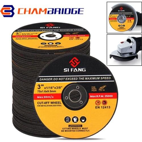 75mm Resin Cutting Wheel Disc Cut-Off Wheels 3 Inch Metal Stainless Steel Cutting Wheel, Metal Cutting Disc for Angle Grinder