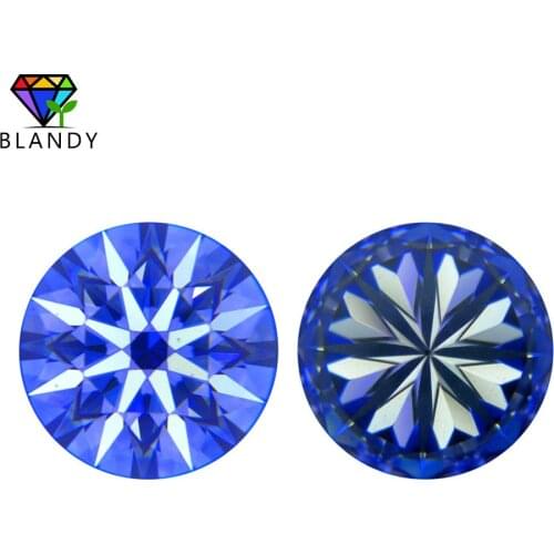 8 Hearts And 8 Arrows Cut Cubic Zirconia Irregular Size 2.7~3.9mm Round European Star Cut White CZ Stone Synthetic Gems