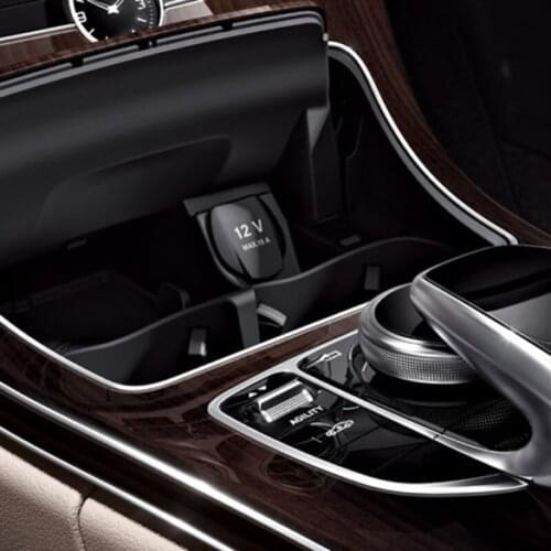 Car Front Center Console Water Cup Holder Insert Frame For Mercedes-Benz C-Class W205 W213 W253 W447 A2056800691