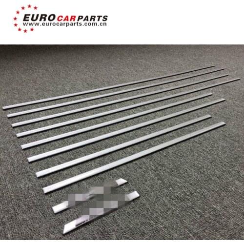 G class w463 G63 side molding trim for G350 G400 G500 G55 G63 G65 sliver black golden side molding trim kit with logo
