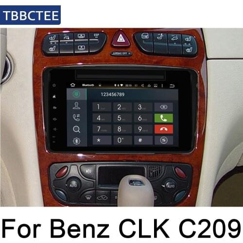 For Mercedes Benz CLK C209 W209 1998~2005 NTG Car Android Multimedia GPS Navigation DVD Player Radio Stereo USB WIFI HD Screen