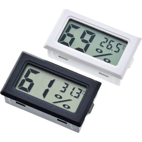 FY-11 Mini LCD Digital Thermometer Hygrometer Temperature Indoor Convenient Temperature Sensor Humidity Meter Gauge Instruments