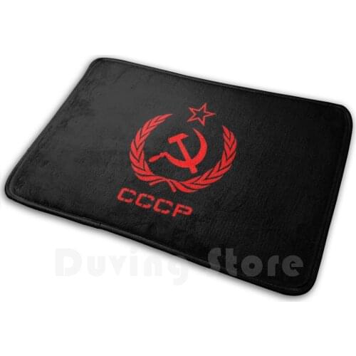 Russian Ussr Soviet Union Hammer And Sickle Communist Carpet Mat Rug Cushion Soft Non - Slip Ussr Soviet Union
