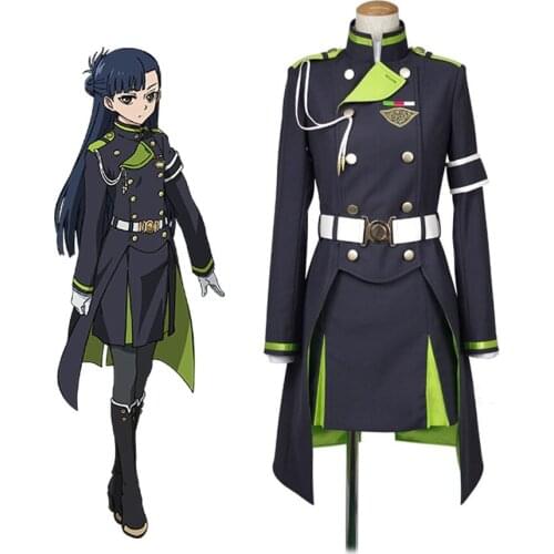 Seraph of the End Shigure Yukimi Cosplay Costume Tailor Made