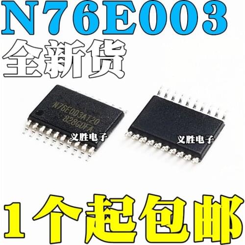 New and original N76E003AT20 MS51FB9AE Substitutions STM8S003F3P6 TSSOP20 8-bit microcontroller chip MCU