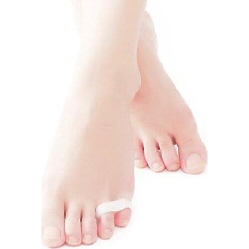 2017 New Silicone Gel Insoles Orthopedic Insole Small Hallux Valgus Toe Separator Foot Pad Shoe Inserts Accessories Feet Care