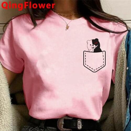 Ouma Kokichi Danganronpa Mikan Tsumiki Danganronpa V3 clothes women kawaii ulzzang white t shirt japanese clothes