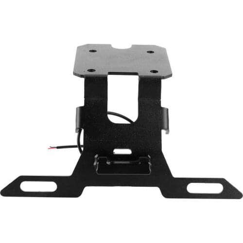 Motorbike Accessory License Plate Holder Tail Tidy Eliminate with LED Light Fit for Yamaha YZF R15 V3.0 YZF R125 17‑20