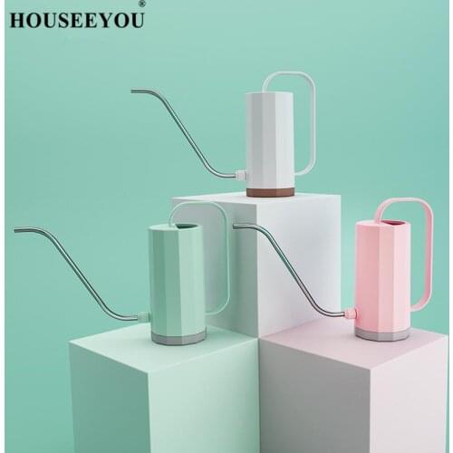 1.2L Long Mouth Watering Can Practical Flowers Gardening Tools Handle Plastic Plant Sprinkler Potted Home Kettle Irrigation