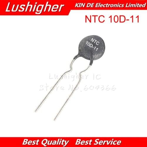 20pcs Thermistor Resistor NTC 10D-11 Thermal Resistor