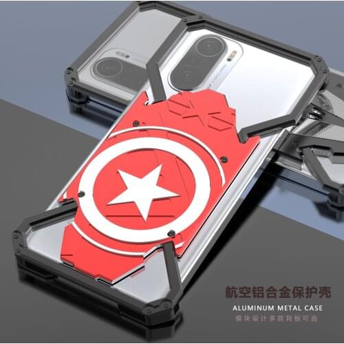 Luxury Shockproof Aluminum Metal Armor Ring Case For Xiaomi Mi 11 10 Ultra Lite Mi11 Mi10 Aluminium Bumper Metal Frame Cover