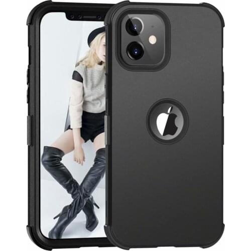 Heavy Duty Hybrid Sturdy Armor Defender High Impact Shockproof Protective Cover Case For iPhone 12 mini,iPhone 12/12 Pro max