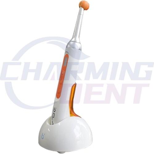 LED Dental Curing Light 2400mW/cm2 One Second Lamp Cure Mini Head / Composite Adhesive Resin Materials for Orthodontics