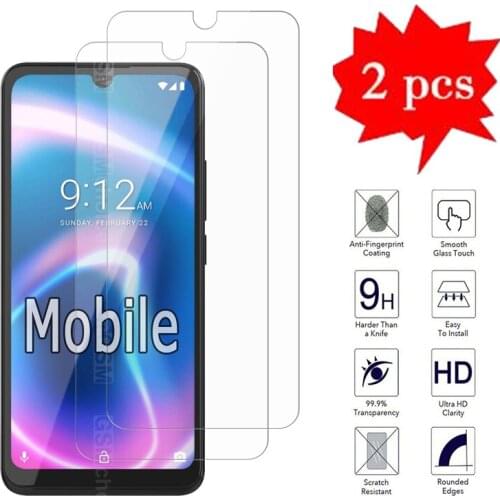 2-1Pcs Premium Glass For Nuu Mobile A10L X6 Plus Cover Phone Screen Protection Film On Nuu Mobile X6 G5 M19 9H Tempered Glass