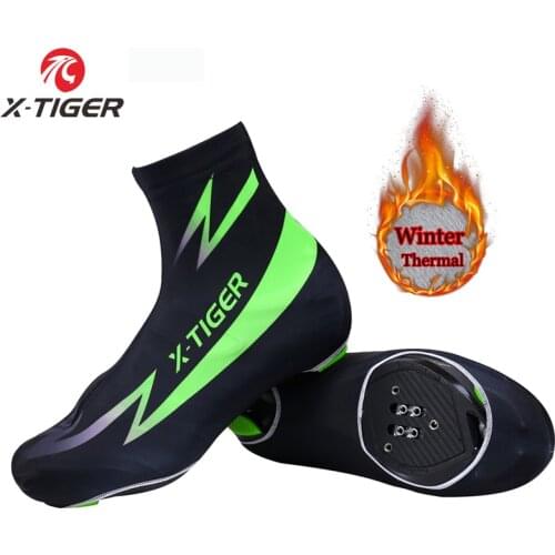 X-TIGER Winter Thermal Cycling Shoe Cover Sport Mans MTB Bike Shoes Covers Bicycle Overshoes Cubre Ciclismo For Man