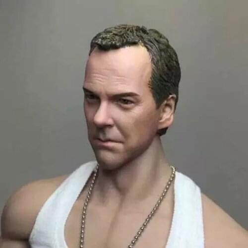 1/6 HEADPLAY Kiefer Sutherland head carving 24 Jack Bauer Head Sculpt Toy