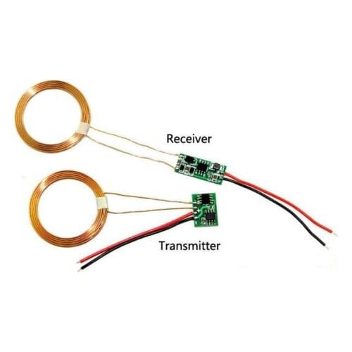 1pcs Wireless Charging Transmitter+Receiver Solution Module DC 5~12V For Arduino