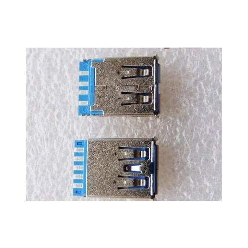 10Pcs USB 3.0 Female Type-A 9 Pin Socket Connector DIY