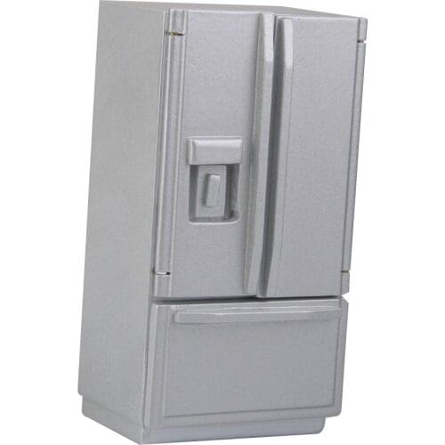 12. Dollhouse Kitchen Furniture Miniature Modern Fridge Fridge