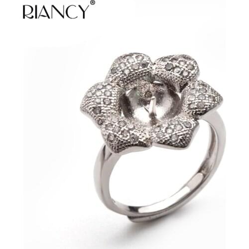 100% real 925 silver jewelry rings, fashion jewelry womens accessories ring,jewelry findings for DIY 3pieces