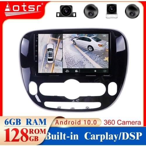 Android10.0 car radio6G Ram+128GB Rom DVD Auto radio For KIA Soul 2013-2019 Stereo Car Radio GPS Navigation Wifi Support CARPLAY